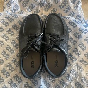 SAS Men's Classic Black Oxfords